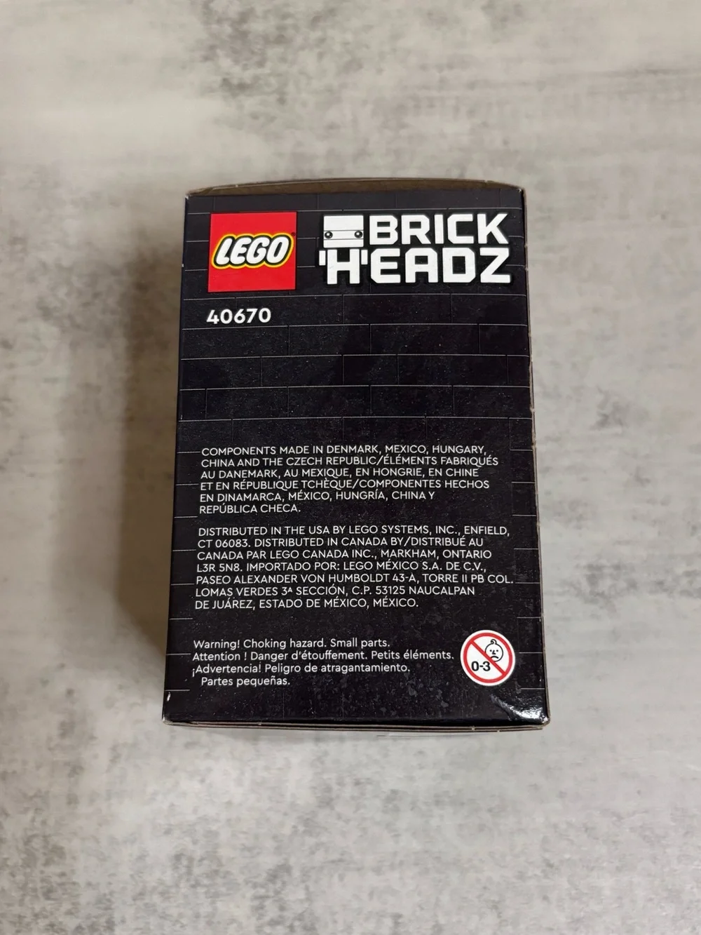 Lego Marvel BrickHeadz Iron Spider-Man Set (#40670)